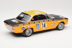 BMW 2800 CS BMW Alpina #14 H. Kelleners / G. Huber Winners 24 Hours of Spa 1970 Minichamps 1:18 155702714 Metaal — afbeelding 2 van 6