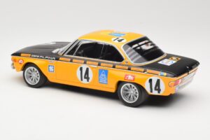 BMW 2800 CS BMW Alpina #14 H. Kelleners / G. Huber Winners 24 Hours of Spa 1970 Minichamps 1:18 155702714 Metaal — afbeelding 5 van 6