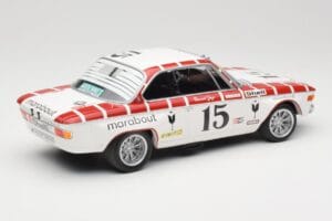 BMW 2800 CS E9 #15 Team Marabout Gaye / S. Braillard 24 Hours of Spa 1972 Minichamps 1:18 155722715 Metaal — afbeelding 2 van 6