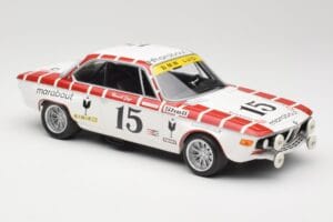 BMW 2800 CS E9 #15 Team Marabout Gaye / S. Braillard 24 Hours of Spa 1972 Minichamps 1:18 155722715 Metaal — afbeelding 4 van 6