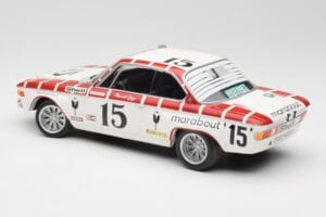 BMW 2800 CS E9 #15 Team Marabout Gaye / S. Braillard 24 Hours of Spa 1972 Minichamps 1:18 155722715 Metaal — afbeelding 5 van 6