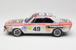 BMW 2800 CS E9 #49 Team Schnitzer G. Herzog / H. Heyer 24 Hours of Spa 1972 Minichamps 1:18 155722749 Metaal — afbeelding 3 van 6