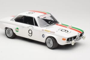 BMW 2800 CS E9 #9 Castrol BMW T. Moorkens / E. Haxhe 24 Hours of Spa 1971 Minichamps 1:18 155712709 Metaal — afbeelding 4 van 6