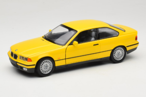 BMW 3 Series E36 Coupe Geel UT Models 1:18 180023320 Metaal