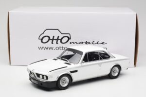 BMW 3.0 CSL E9 Chamonix White Otto 1:18 OT1145 Hars — afbeelding 6 van 6
