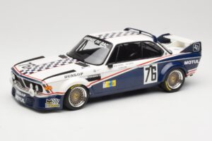 BMW 3.0 CSL E9 Garage Du Bac #76 P. Depnic / H. Coulon 24 Hours of Le Mans 1977 Minichamps 1:18 155772576 Metaal
