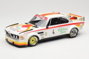 BMW 3.0 CSL E9 Juma Tuning J. Corbisier / T. Joosen / L. Berndtson GP Nurburgring 1976 Minichamps 1:18 155762504 Metaal