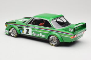 BMW 3.0 CSL E9 #1 Alpina G. Nilsson / D. Quester Winners Nürburgring 1977 Minichamps 1:18 155772501 Metaal — afbeelding 5 van 6