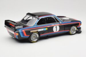 BMW 3.0 CSL E9 #1 BMW Motorsport H-J. Stuck Winner Norisring Trophy 1974 Minichamps 1:18 155742691 Metaal — afbeelding 2 van 6