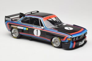 BMW 3.0 CSL E9 #1 BMW Motorsport H-J. Stuck Winner Norisring Trophy 1974 Minichamps 1:18 155742691 Metaal — afbeelding 4 van 6