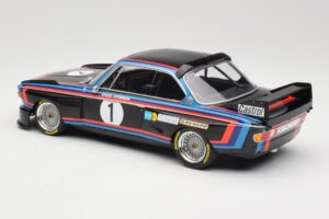BMW 3.0 CSL E9 #1 BMW Motorsport H-J. Stuck Winner Norisring Trophy 1974 Minichamps 1:18 155742691 Metaal — afbeelding 5 van 6