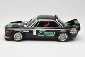 BMW 3.0 CSL E9 #1 F. Grano / P. Xhenceval GP Brno 1978 Minichamps 1:18 155782501 Metaal — afbeelding 3 van 6
