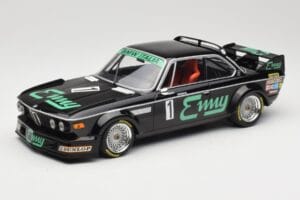 BMW 3.0 CSL E9 #1 F. Grano / P. Xhenceval GP Brno 1978 Minichamps 1:18 155782501 Metaal