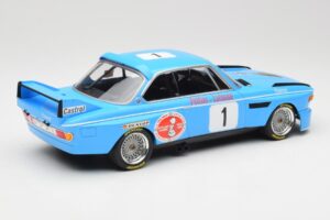 BMW 3.0 CSL E9 #1 Precision Liegeoise J. Peltier / C. Lafosse Winners 4 Hours Monza 1974 Minichamps 1:18 155742681 Metaal — afbeelding 2 van 6