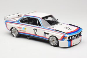 BMW 3.0 CSL E9 #12 BMW Motorsport C. Amon / H-J. Stuck Winners 6 Hours Nurburgring 1973 Minichamps 1:18 155732612 Metaal — afbeelding 4 van 6