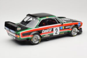 BMW 3.0 CSL E9 #2 Luigi Racing J-M. de Wael / A. de Fierlant Winners GP Nurburgring 1976 Minichamps 1:18 155762502 Metaal — afbeelding 2 van 6
