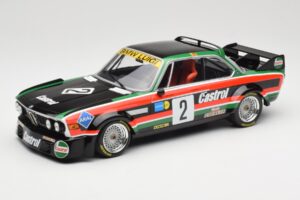 BMW 3.0 CSL E9 #2 Luigi Racing J-M. de Wael / A. de Fierlant Winners GP Nurburgring 1976 Minichamps 1:18 155762502 Metaal