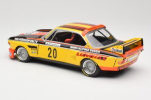 BMW 3.0 CSL E9 #20 BMW Faltz Alpina W. Werner / H. Schommers Norisring Trophy 1974 Minichamps 1:18 155742620 Metaal — afbeelding 5 van 6