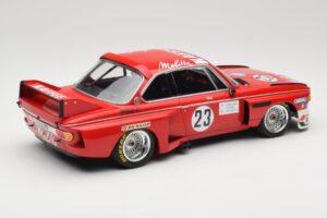BMW 3.0 CSL E9 #23 Faltz Alpina A. de Fierlant / H. Grohs Zandvoort Trophy 1975 Minichamps 1:18 155752623 Metaal — afbeelding 2 van 6