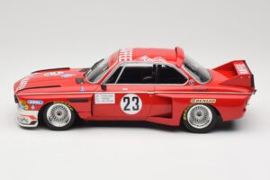 BMW 3.0 CSL E9 #23 Faltz Alpina A. de Fierlant / H. Grohs Zandvoort Trophy 1975 Minichamps 1:18 155752623 Metaal — afbeelding 3 van 6