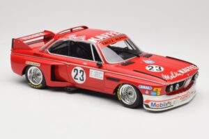 BMW 3.0 CSL E9 #23 Faltz Alpina A. de Fierlant / H. Grohs Zandvoort Trophy 1975 Minichamps 1:18 155752623 Metaal — afbeelding 4 van 6