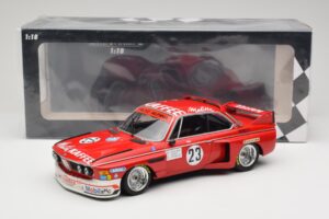 BMW 3.0 CSL E9 #23 Faltz Alpina A. de Fierlant / H. Grohs Zandvoort Trophy 1975 Minichamps 1:18 155752623 Metaal — afbeelding 6 van 6