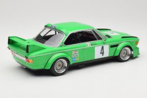 BMW 3.0 CSL E9 #4 Jolly Club Milano C. Finotto / C. Facetti Winners ETCC Zandvoort 1979 Minichamps 1:18 155792504 Metaal — afbeelding 2 van 6