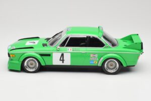 BMW 3.0 CSL E9 #4 Jolly Club Milano C. Finotto / C. Facetti Winners ETCC Zandvoort 1979 Minichamps 1:18 155792504 Metaal — afbeelding 3 van 6