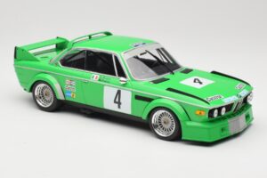 BMW 3.0 CSL E9 #4 Jolly Club Milano C. Finotto / C. Facetti Winners ETCC Zandvoort 1979 Minichamps 1:18 155792504 Metaal — afbeelding 4 van 6