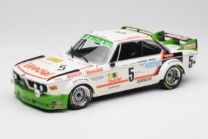 BMW 3.0 CSL E9 #5 Assoc Interim J-C. Chavan / A. Detrin Winners 24 Hours of Spa 1976 Minichamps 1:18 155762505 Metaal