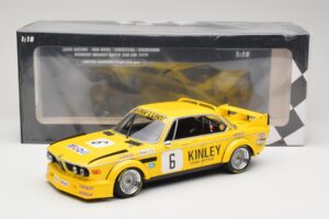 BMW 3.0 CSL E9 #6 Luigi Racing E. Van Hove / P. Xhenceval Winners Brands Hatch 500km 1979 Minichamps 1:18 155792506 Metaal — afbeelding 6 van 6