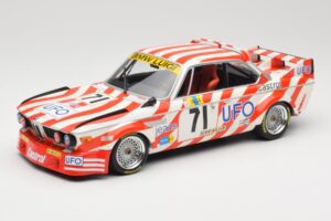 BMW 3.0 CSL E9 #71 Luigi Racing P. Xhenceval / J. Dieudonné 24 Hours of Le Mans 1977 Minichamps 1:18 155772571 Metaal