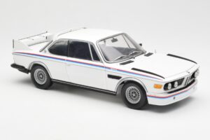 BMW 3.0 CSL E9 Met Spoilerset Wit Minichamps 1:18 180029021 Metaal — afbeelding 6 van 8