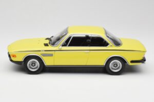 BMW 3.0 CSL E9 Geel Minichamps 1:18 155028130 Metaal — afbeelding 3 van 6