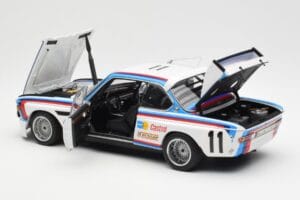 BMW 3.0 CSL #11 C. Amon / H. Stuck 24 Hours of Spa 1973 AUTOart 1:18 87347 Metaal — afbeelding 5 van 8