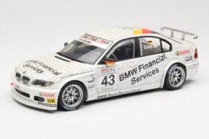 BMW 320i E46 #43 D. Muller WTCC 2005 AUTOart 1:18 80543 Metaal