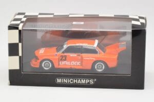 BMW 320i Group 5 #23 E. Cheever / G. Villeneuve 6 Hours of Mosport Class Winners 1977 Damaged Spoiler Minichamps 1:43 4007723 — afbeelding 5 van 5