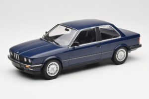 BMW 323i E30 Saturn Blue Minichamps 1:18 155026009 Metaal