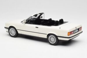BMW 325i E30 Cabriolet Alpine Wit Norev 1:18 183213 Metaal — afbeelding 5 van 6