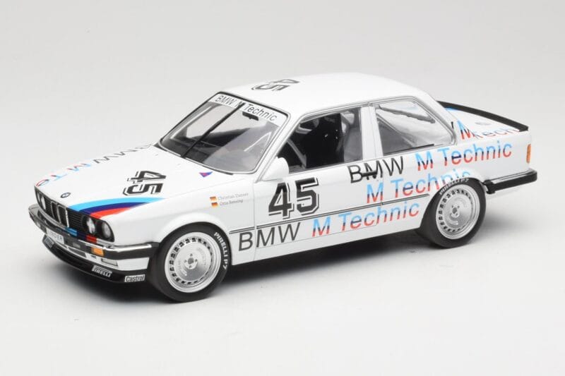 BMW 325i E30 #45 C. Danner / E. Rensing Linder Rennsport ETCC 1986 Minichamps 1:18 155862645 Metaal