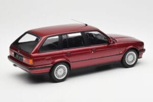 BMW 325i E30 Touring Rood Metallic Norev 1:18 183218 Metaal — afbeelding 2 van 6