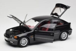 BMW 325Ti Compact E46 Zwart Kyosho 1:18 80430024440 Metaal — afbeelding 2 van 7