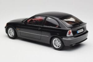 BMW 325Ti Compact E46 Zwart Kyosho 1:18 80430024440 Metaal — afbeelding 6 van 7