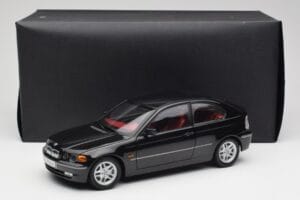BMW 325Ti Compact E46 Zwart Kyosho 1:18 80430024440 Metaal — afbeelding 7 van 7