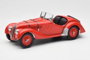 BMW 328 Rood Minichamps 1:18 155025031 Metaal