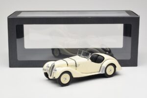 BMW 328 Roadster Wit Minichamps 1:18 80435A8F228 Metaal — afbeelding 6 van 6