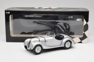 BMW 328 Zilver Minichamps 1:18 155025030 Metaal — afbeelding 6 van 6
