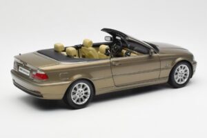 BMW 328Ci E46 Cabriolet Individual Messing Metallic Beperkte Oplage Kyosho 1:18 80430395004 Metaal — afbeelding 3 van 8