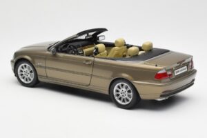BMW 328Ci E46 Cabriolet Individual Messing Metallic Beperkte Oplage Kyosho 1:18 80430395004 Metaal — afbeelding 7 van 8