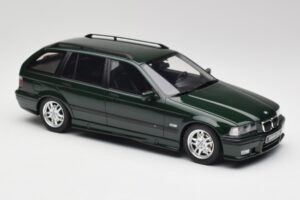 BMW 328i E36 Touring M Pack Varengroen Otto 1:18 OT1064 Hars — afbeelding 4 van 6